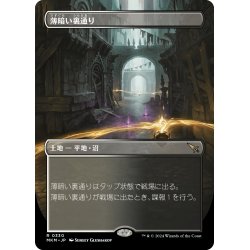 画像1: 【JPN】●Borderless●薄暗い裏通り/Shadowy Backstreet[MTG_MKM_0330_R]