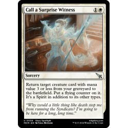 画像1: 【ENG】驚くべき証人の喚問/Call a Surprise Witness[MTG_MKM_0006_U]