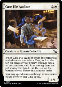 【ENG】事件簿の監査人/Case File Auditor[MTG_MKM_0007_U]