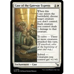 画像1: 【ENG】門道急行の事件/Case of the Gateway Express[MTG_MKM_0008_U]