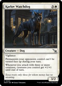 【ENG】カルロフの番犬/Karlov Watchdog[MTG_MKM_0020_U]