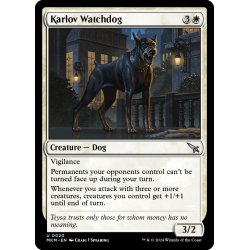 画像1: 【ENG】カルロフの番犬/Karlov Watchdog[MTG_MKM_0020_U]