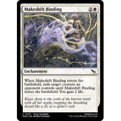 画像1: 【ENG】その場しのぎの束縛/Makeshift Binding[MTG_MKM_0023_C]