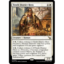 画像1: 【ENG】第10管区の英雄/Tenth District Hero[MTG_MKM_0034_R]