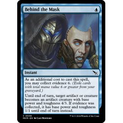 画像1: 【ENG】仮面の裏/Behind the Mask[MTG_MKM_0039_C]