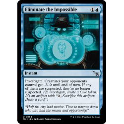 画像1: 【ENG】不可能性の除外/Eliminate the Impossible[MTG_MKM_0054_U]