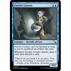 画像1: 【ENG】暗路の急使/Furtive Courier[MTG_MKM_0059_U]