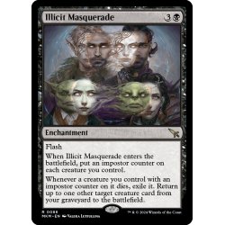 画像1: 【ENG】無法の仮面舞踏会/Illicit Masquerade[MTG_MKM_0088_R]