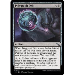 画像1: 【ENG】ポリグラフの宝珠/Polygraph Orb[MTG_MKM_0099_U]