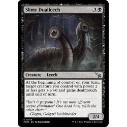 画像1: 【ENG】ぬめる双頭ヒル/Slimy Dualleech[MTG_MKM_0104_U]