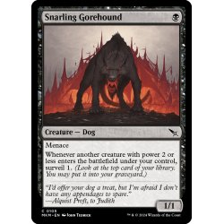 画像1: 【ENG】うなる大殺犬/Snarling Gorehound[MTG_MKM_0105_C]