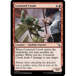 画像1: 【ENG】追い詰められた曲者/Cornered Crook[MTG_MKM_0120_U]