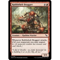 画像1: 【ENG】瓦礫帯の自慢屋/Rubblebelt Braggart[MTG_MKM_0143_C]