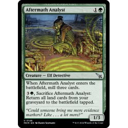 画像1: 【ENG】事件現場の分析者/Aftermath Analyst[MTG_MKM_0148_U]