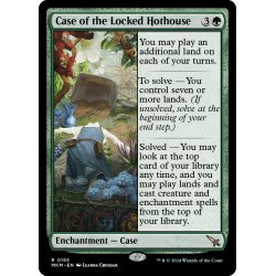 画像1: 【ENG】密室の温室の事件/Case of the Locked Hothouse[MTG_MKM_0155_R]