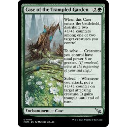 画像1: 【ENG】踏み荒らされた庭の事件/Case of the Trampled Garden[MTG_MKM_0156_U]