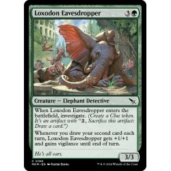 画像1: 【ENG】ロクソドンの盗聴者/Loxodon Eavesdropper[MTG_MKM_0168_C]