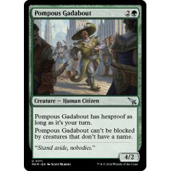 画像1: 【ENG】驕り高ぶる放蕩家/Pompous Gadabout[MTG_MKM_0171_U]