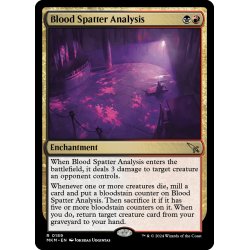 画像1: 【ENG】血痕鑑定/Blood Spatter Analysis[MTG_MKM_0189_R]