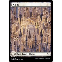 画像1: 【ENG】平地/Plains[MTG_MKM_0272_L]