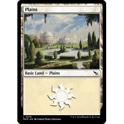 画像1: 【ENG】平地/Plains[MTG_MKM_0278_L]