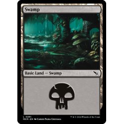 画像1: 【ENG】沼/Swanp[MTG_MKM_0281_L]