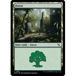 画像1: 【ENG】森/Forest[MTG_MKM_0286_L]