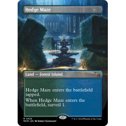 画像1: 【ENG】●Borderless●迷路庭園/Hedge Maze[MTG_MKM_0326_R]