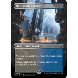 画像1: 【ENG】★Borderless★★Foil★行き届いた書庫/Meticulous Archive[MTG_MKM_0328_R]