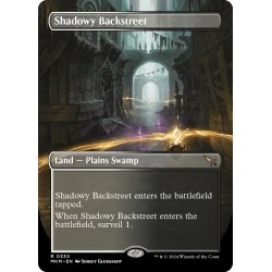 画像1: 【ENG】●Borderless●薄暗い裏通り/Shadowy Backstreet[MTG_MKM_0330_R]