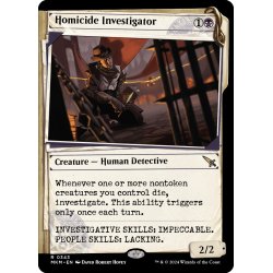 画像1: 【ENG】■Showcace Frame■殺人調査員/Homicide Investigator[MTG_MKM_0343_R]