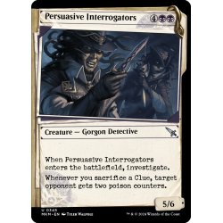 画像1: 【ENG】■Showcace Frame■説き伏せる尋問者/Persuasive Interrogators[MTG_MKM_0345_U]