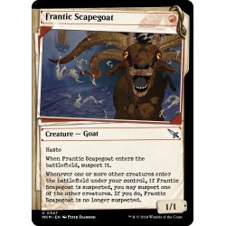 画像1: 【ENG】■Showcace Frame■狂乱逃走する山羊/Frantic Scapegoat[MTG_MKM_0347_U]