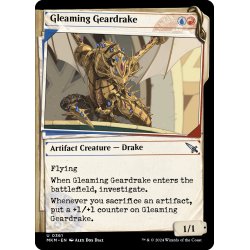 画像1: 【ENG】■Showcace Frame■煌く機械ドレイク/Gleaming Geardrake[MTG_MKM_0361_U]