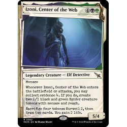 画像1: 【ENG】■Showcace Frame■蜘蛛網の頭、アイゾーニ/Izoni, Center of the Web[MTG_MKM_0362_R]