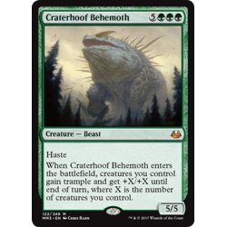 画像1: 【ENG】孔蹄のビヒモス/Craterhoof Behemoth[MTG_MM3_122M]