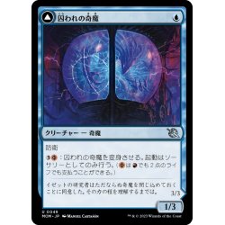 画像1: 【JPN】囚われの奇魔//完成化した妖術師/Captive Weird//Completed Conjurer[MTG_MOM_0049U]