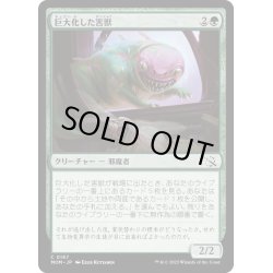 画像1: 【JPN】★Foil★巨大化した害獣/Overgrown Pest[MTG_MOM_0197C]