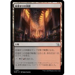 画像1: 【JPN】血溜まりの洞窟/Bloodfell Caves[MTG_MOM_0267L]