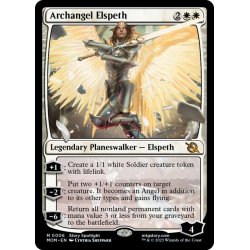 画像1: 【ENG】★Foil★大天使エルズペス/Archangel Elspeth[MTG_MOM_0006M]