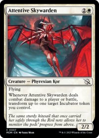 【ENG】注意深い空守り/Attentive Skywarden[MTG_MOM_0007C]