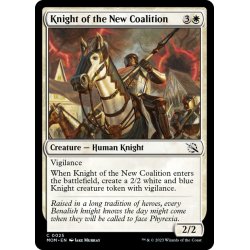 画像1: 【ENG】新たな連合の騎士/Knight of the New Coalition[MTG_MOM_0025C]