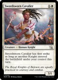 【ENG】剣誓いの騎兵/Swordsworn Cavalier[MTG_MOM_0042C]