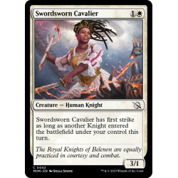 画像1: 【ENG】剣誓いの騎兵/Swordsworn Cavalier[MTG_MOM_0042C]