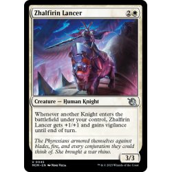 画像1: 【ENG】ザルファーの槍騎兵/Zhalfirin Lancer[MTG_MOM_0045U]