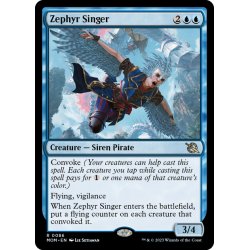 画像1: 【ENG】微風の歌い手/Zephyr Singer[MTG_MOM_0086R]