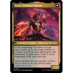 画像2: 【ENG】王国の未亡人、アヤーラ//炉の女王、アヤーラ　/Ayara, Widow of the Realm//Ayara, Furnace Queen[MTG_MOM_0090R]