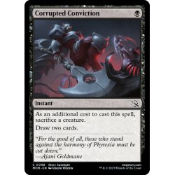 画像1: 【ENG】堕落した確信/Corrupted Conviction[MTG_MOM_0098C]