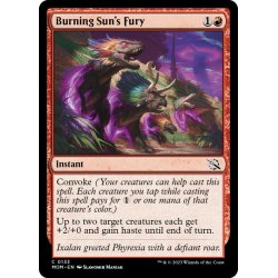 画像1: 【ENG】焼熱の太陽の激情/Burning Sun's Fury[MTG_MOM_0133C]