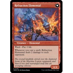 画像2: 【ENG】カーサスへの侵攻//屈折エレメンタル/Invasion of Karsus//Refraction Elemental[MTG_MOM_0146R]